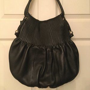 BODHI Black Leather Handbag